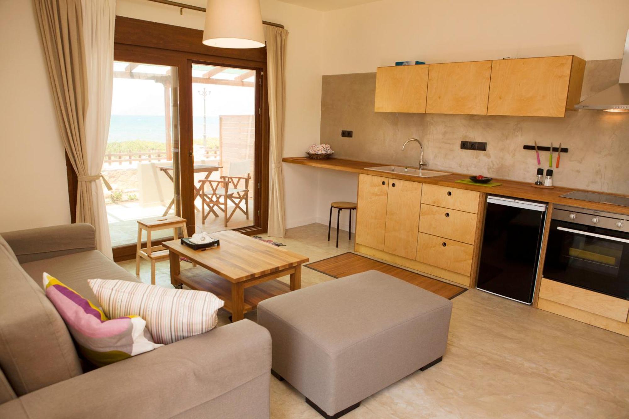 Horizonte Seafront Suites Kíssamos Esterno foto