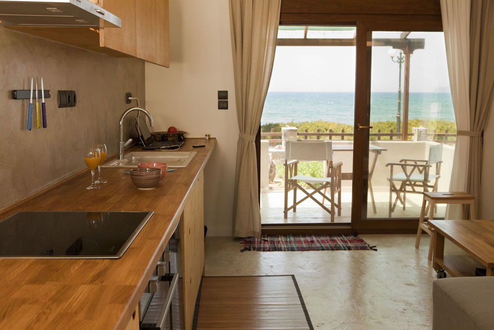 Horizonte Seafront Suites Kíssamos Esterno foto